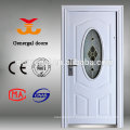 Decorative glass Steel security main doors